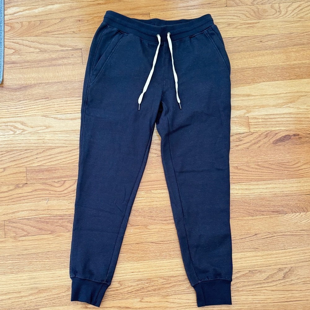 True Classic French Terry Joggers. *NEW Without Tags*